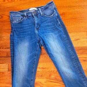 Flying Monkey Skinny Ankle Jean size 29 dark blue wash